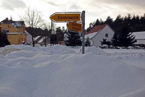 Schwarzenburg im Schnee