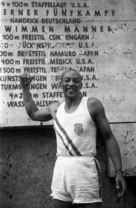 Owens 1951 im Olympiastadion