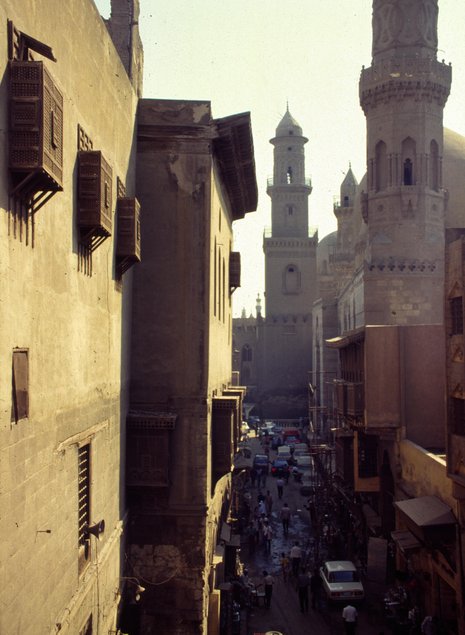 Kairo: Stra&#223;e zwischen den ehemaligen fatimidischen Pal&#228;sten