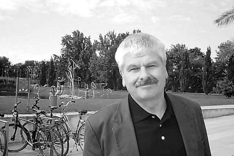Herausforderer Hans-Jürgen Scharfenberg (LINKE)