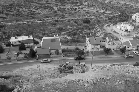 Ausbau einer Siedlung in der Region Samaria im Westjordanland