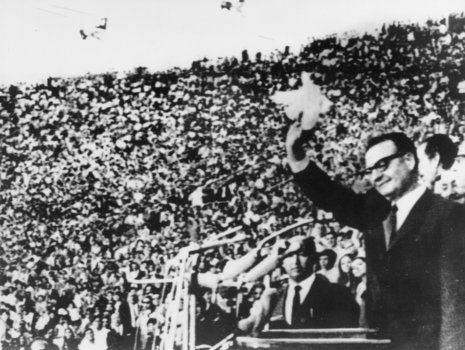 Vor 40 Jahren: Wahlsieg der Unidad Popular in Chile. Salvador Allende wird Pr&#228;sident