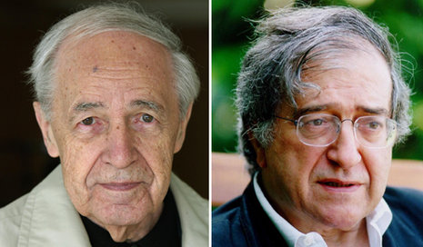 Pierre Boulez (links) und Luciano Berio Fotos: dpa
