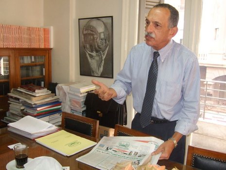 Youssef Sidhom, Chefredakteur von »Watani«: »Es gibt religiöse Spannungen, die nichts mit den Wahlen zu tun haben.«
