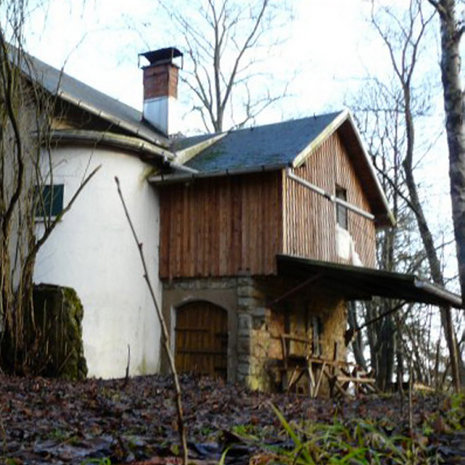 Bakunin-Hütte in Thüringen &ndash; Fritz Scherer war hier Hüttenwart, ein Verein will das historische Gebäude erhalten.