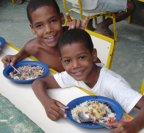 Ausreichende Mahlzeiten sind in Favela-Haushalten alles andere als selbstverständlich.