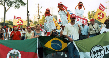 Mit dem »Marsch für das Leben« begann 2001 das erste Weltsozialforum.