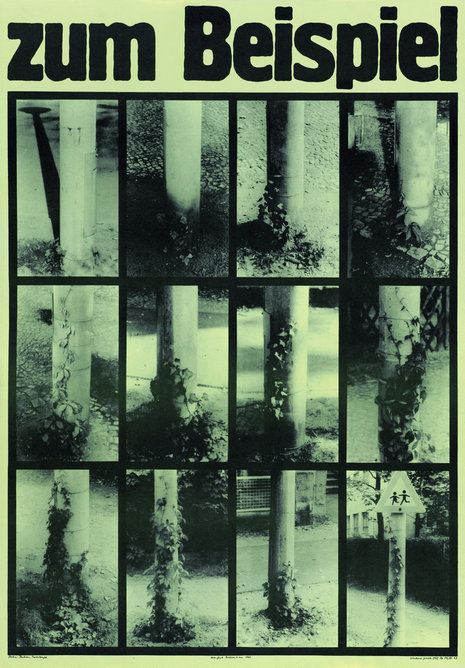 Manfred Butzmann, Bäume in Pankow, 1981