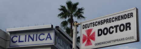 In Maspalomas auf Gran Canaria ist das Werben um deutsche Patienten schon länger ein Thema.