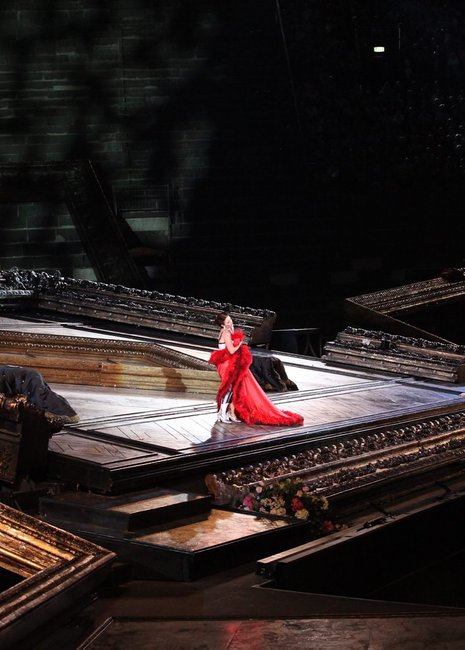 La Traviata auf der Freilichtb&#252;hne in Verona