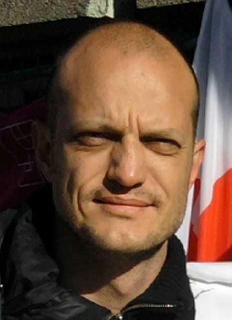 Sascha Stanicic (40) ist aktiv im Solidaritätskomitee für die CFM- Beschäftigten.