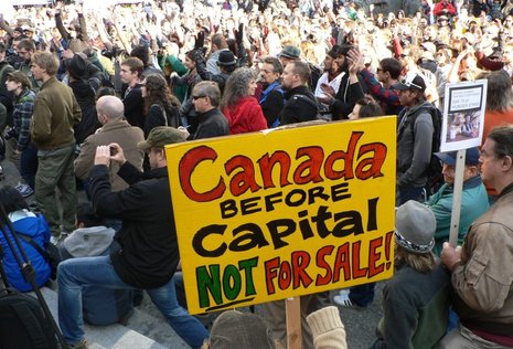 Fast täglich wird nun auch in Vancouver demonstriert.