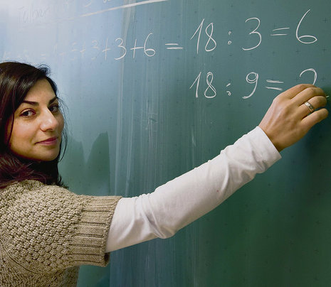 Auf der Überholspur: Mathematiklehrerin mit türkischen Wurzeln