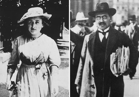 Karl Liebknecht und Rosa Luxemburg