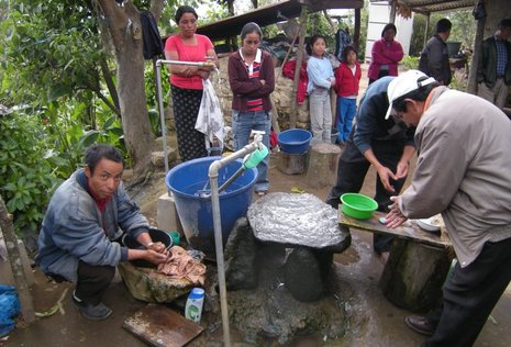 Der Zugang zu Trinkwasser in San Pablo bleibt vorerst gesichert.