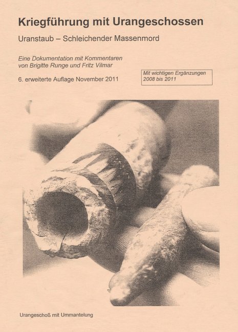 »Kriegführung mit Urangeschossen« von Brigitte Runge und Fritz Vilmar