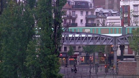 Die Station Jaurès in Paris.