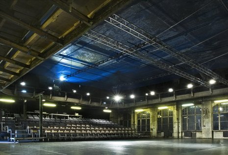 Ort und Teil der versponnenen Zukunftsvisionen zum Theater: Die Sophiensaele