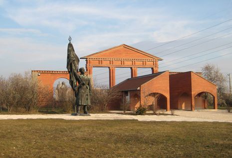 Die Statue des Befreiungsdenkmals stand seit 1947 auf dem Budapester Gellert-Hügel.